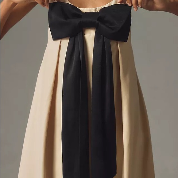 Maeve Anthropologie Bow Barrel Column Dress - XL - Picture 2 of 12